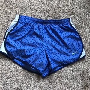 Blue Nike shorts youth large